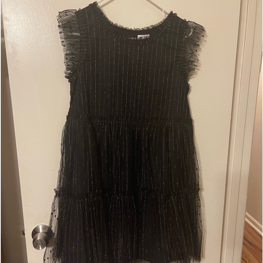 Cat and Jack size 18 plus black dress